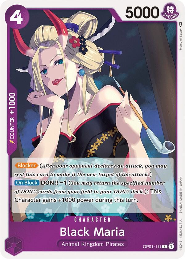 Black Maria - Romance Dawn (OP01) NM *FOIL*