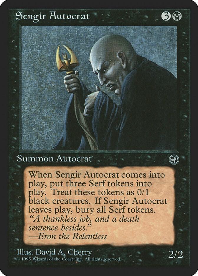 Sengir Autocrat - Homelands (HML) NM