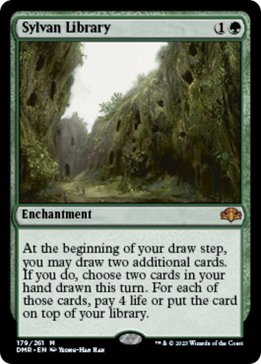 Sylvan Library - Dominaria Remastered (DMR) NM *FOIL*