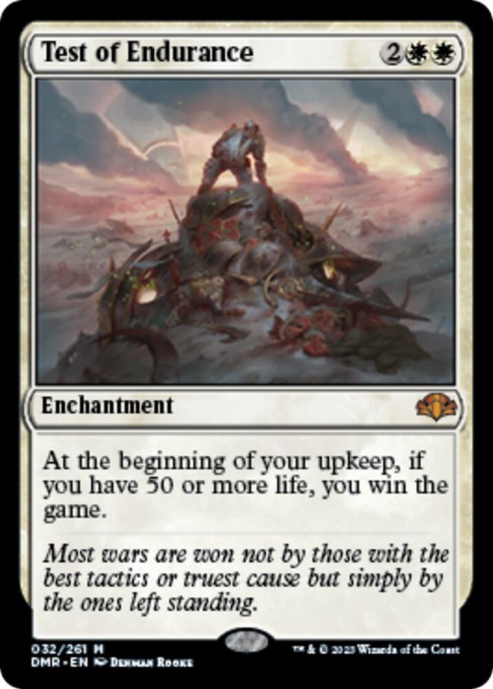 Test of Endurance - Dominaria Remastered (DMR) LP *FOIL*