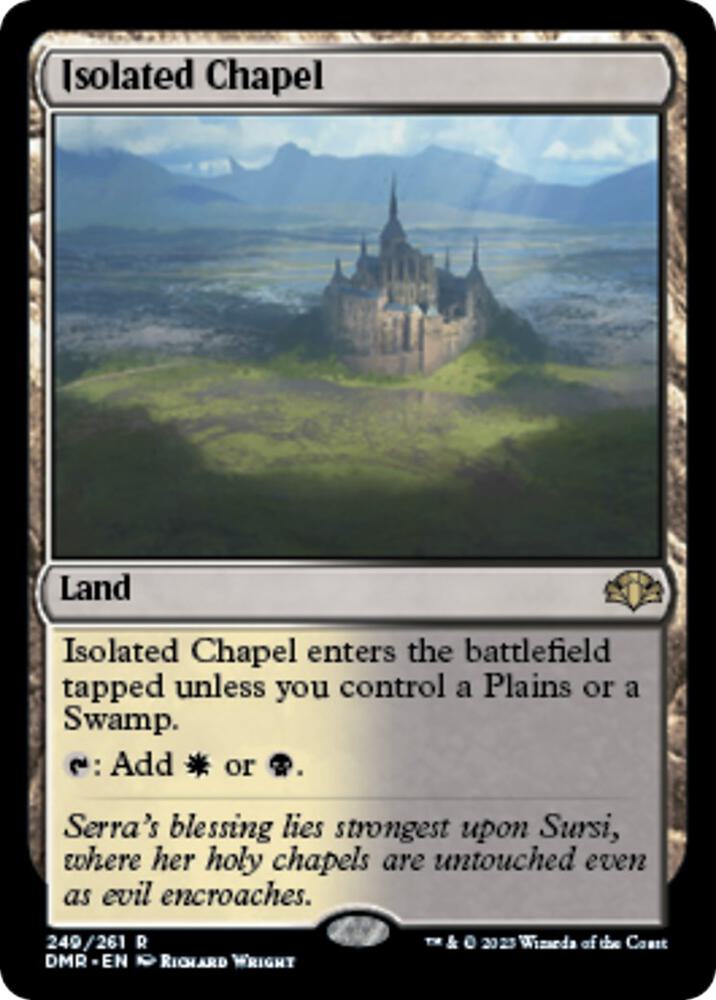 Isolated Chapel - Dominaria Remastered (DMR) NM