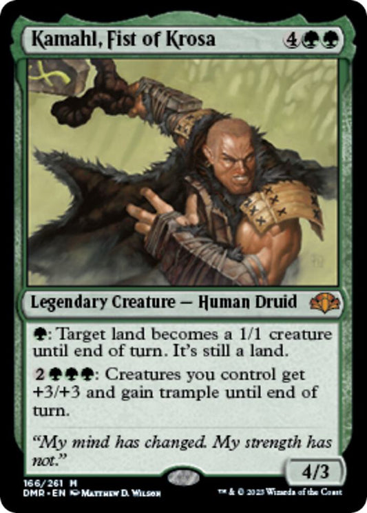 Kamahl, Fist of Krosa - Dominaria Remastered (DMR) NM