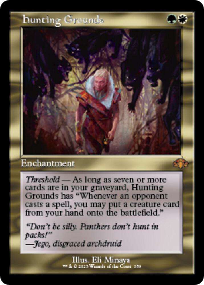 Hunting Grounds (Retro Frame) - Dominaria Remastered (DMR) NM