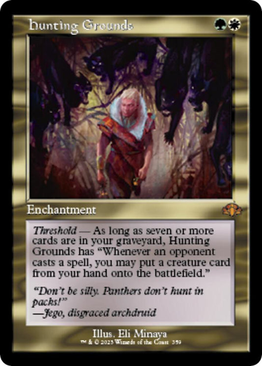 Hunting Grounds (Retro Frame) - Dominaria Remastered (DMR) NM