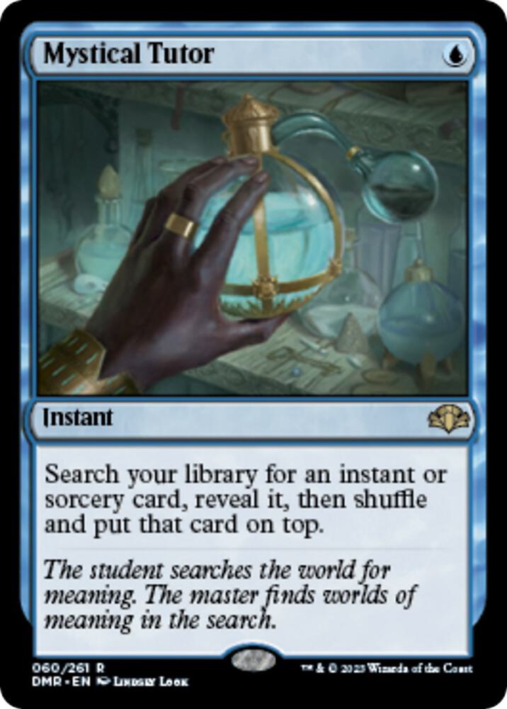 Mystical Tutor - Dominaria Remastered (DMR) NM *FOIL*