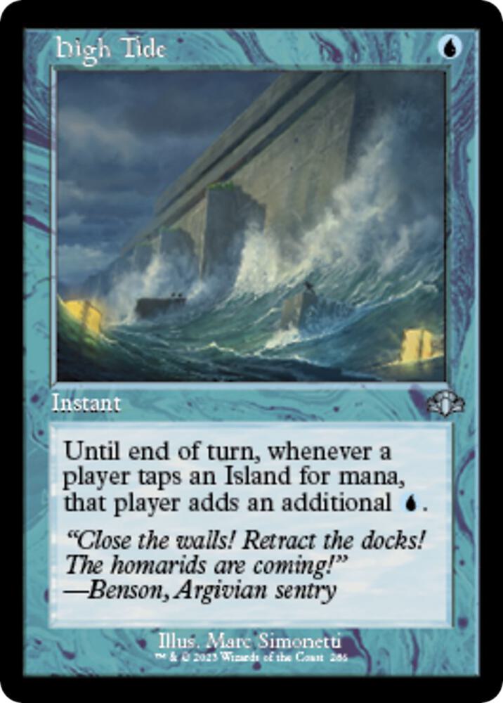 High Tide (Retro Frame) - Dominaria Remastered (DMR) NM