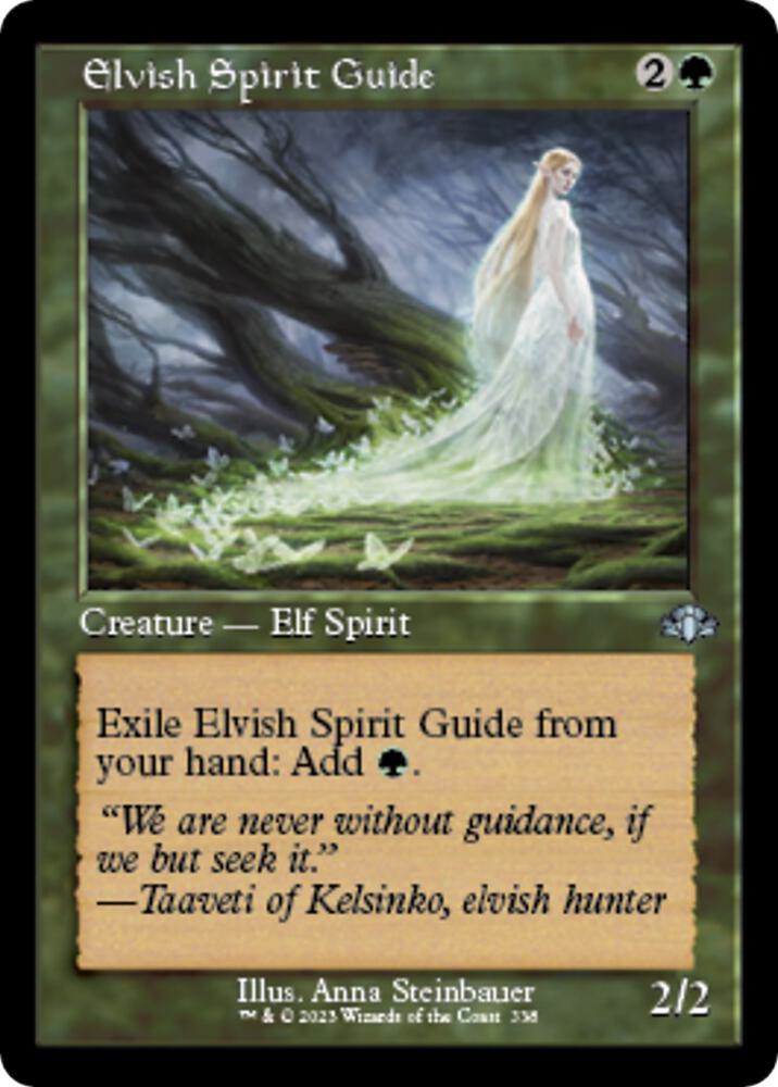 Elvish Spirit Guide (Retro Frame) - Dominaria Remastered (DMR) LP