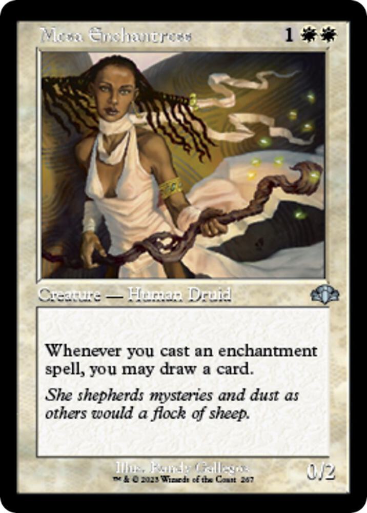 Mesa Enchantress (Retro Frame) - Dominaria Remastered (DMR) NM