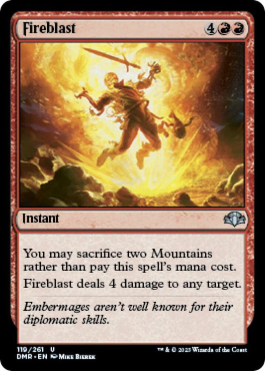 Fireblast - Dominaria Remastered (DMR) NM