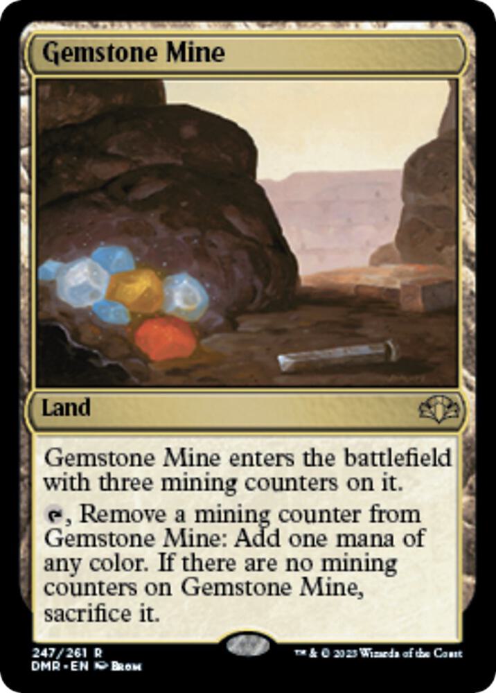 Gemstone Mine - Dominaria Remastered (DMR) NM