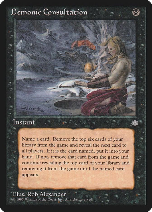 Demonic Consultation - Ice Age (ICE) NM