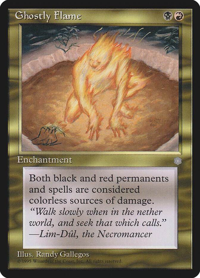 Ghostly Flame - Ice Age (ICE) NM