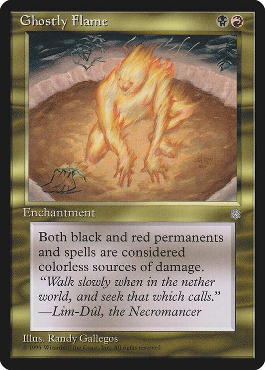Ghostly Flame - Ice Age (ICE) NM