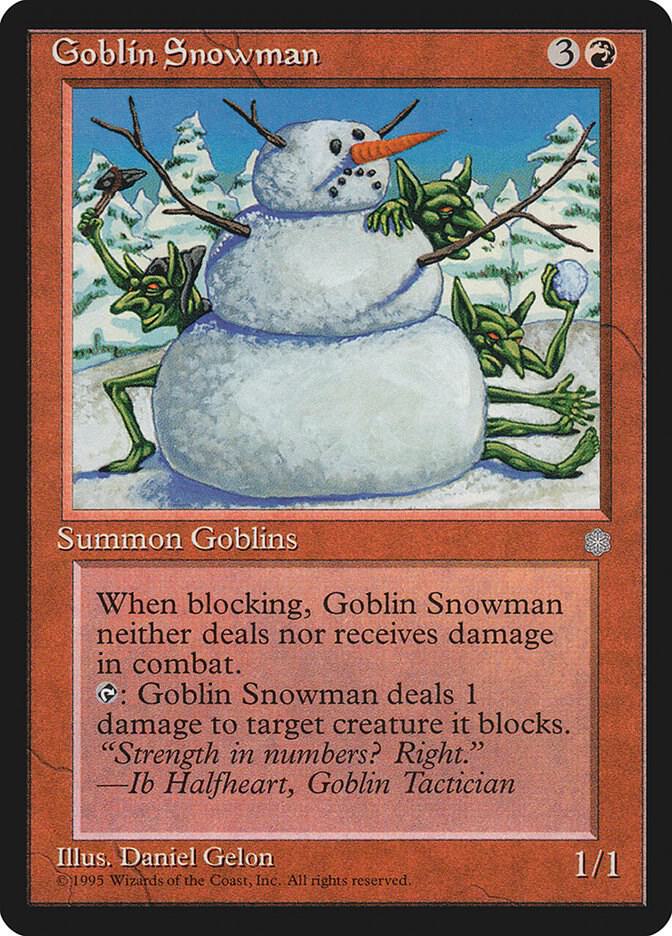Goblin Snowman - Ice Age (ICE) LP