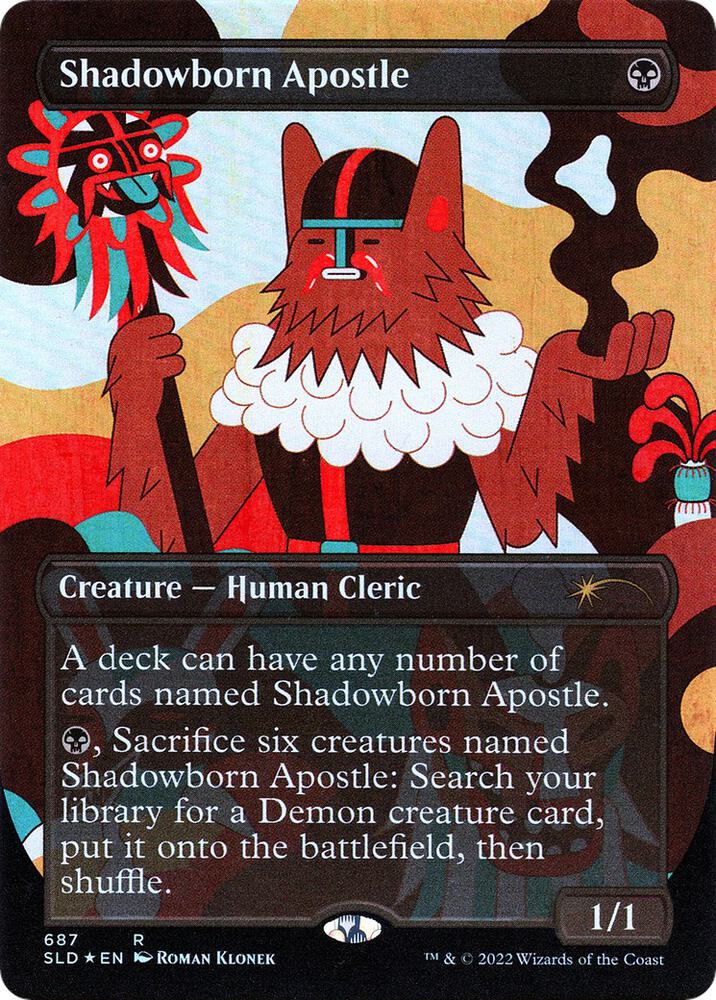 Shadowborn Apostle (687) - Secret Lair Drop Series (SLD) NM *FOIL*