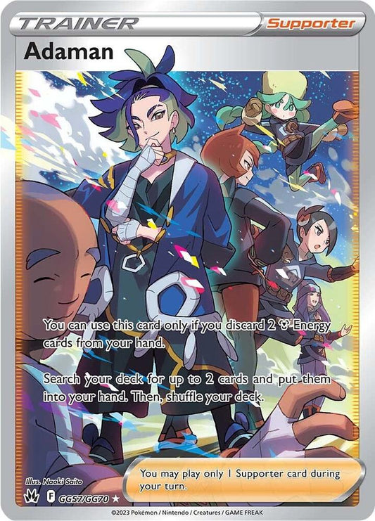 Adaman - SWSH: Crown Zenith: Galarian Gallery (CRZ:GG) LP *FOIL*