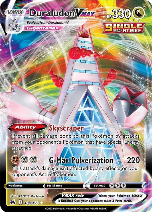 Duraludon VMAX - SWSH: Crown Zenith (CRZ) NM *FOIL*