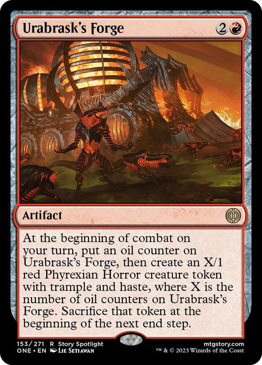 Urabrask's Forge - Phyrexia: All Will Be One (ONE) NM *FOIL*
