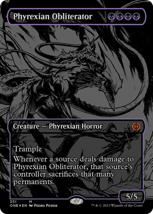 Phyrexian Obliterator (Oil Slick Raised Foil) - Phyrexia: All Will Be One (ONE) NM *FOIL*