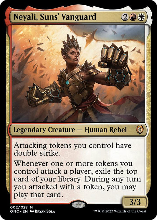 Neyali, Suns' Vanguard - Commander: Phyrexia: All Will Be One (ONC) NM
