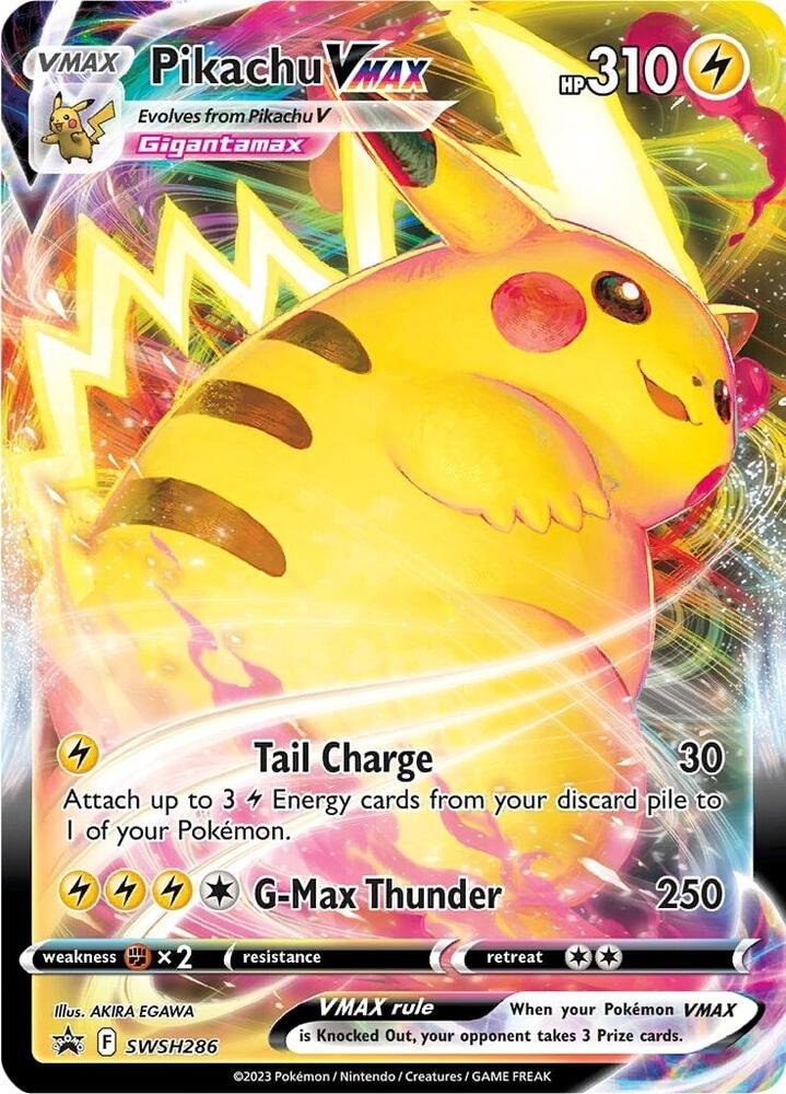 Pikachu VMAX - SWSH286 - SWSH: Sword & Shield Promo Cards (SWSD) NM *FOIL*