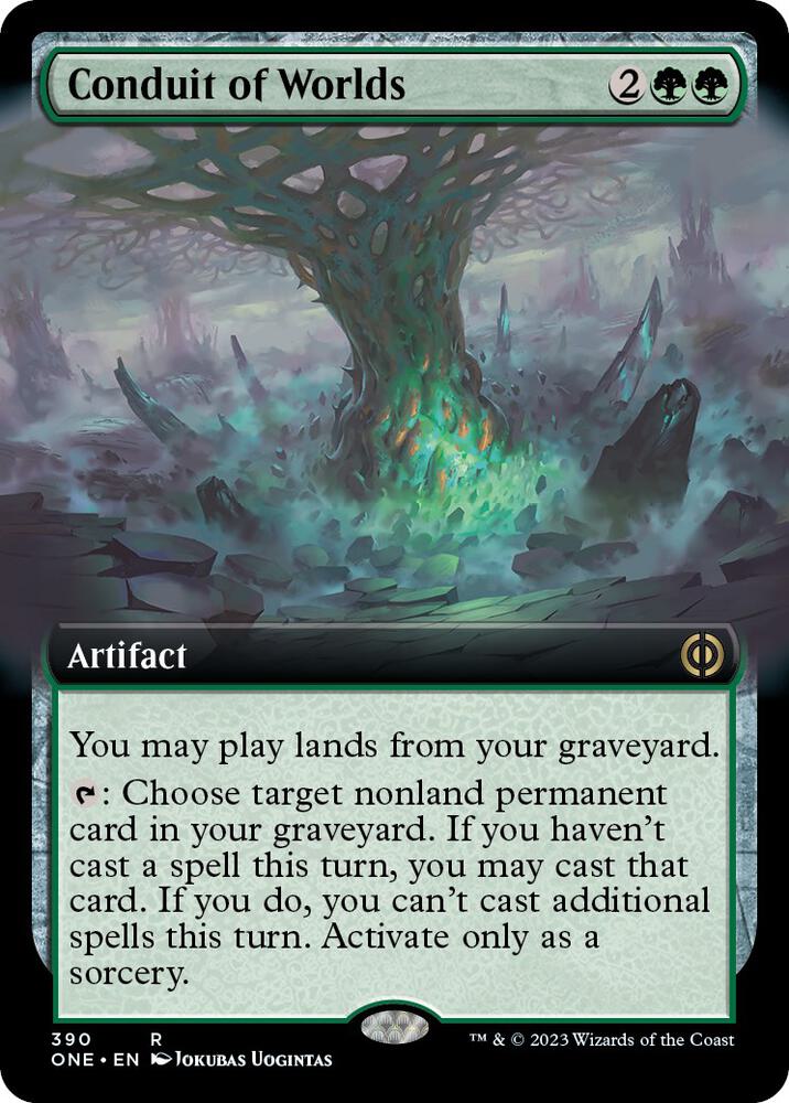 Conduit of Worlds (Extended Art) - Phyrexia: All Will Be One (ONE) LP
