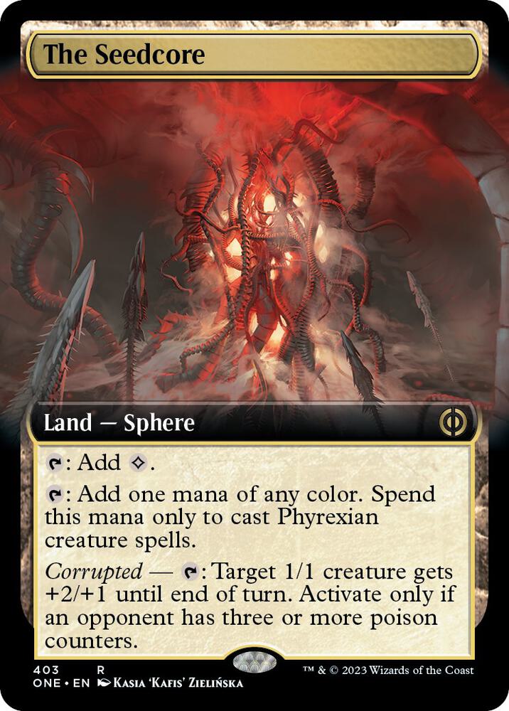 The Seedcore (Extended Art) - Phyrexia: All Will Be One (ONE) NM
