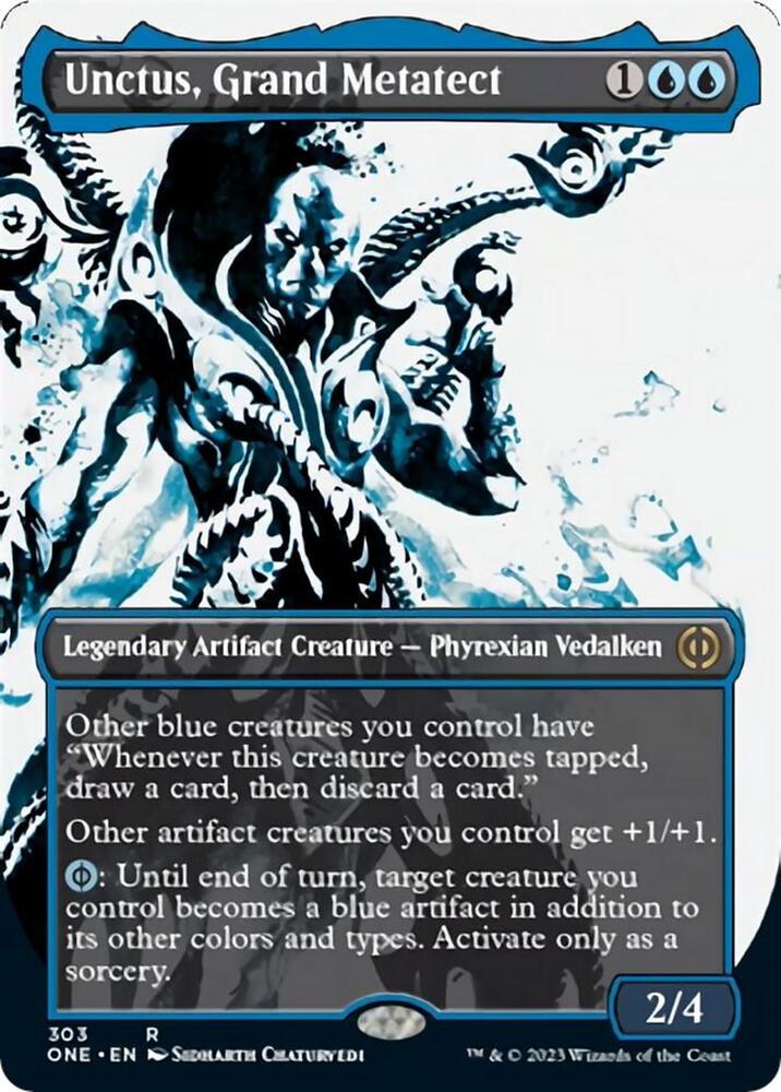 Unctus, Grand Metatect (Showcase) - Phyrexia: All Will Be One (ONE) NM