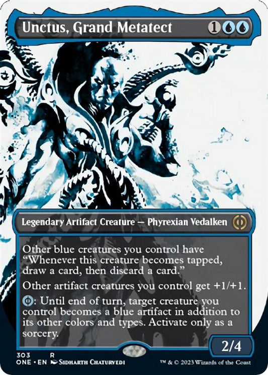 Unctus, Grand Metatect (Showcase) - Phyrexia: All Will Be One (ONE) NM