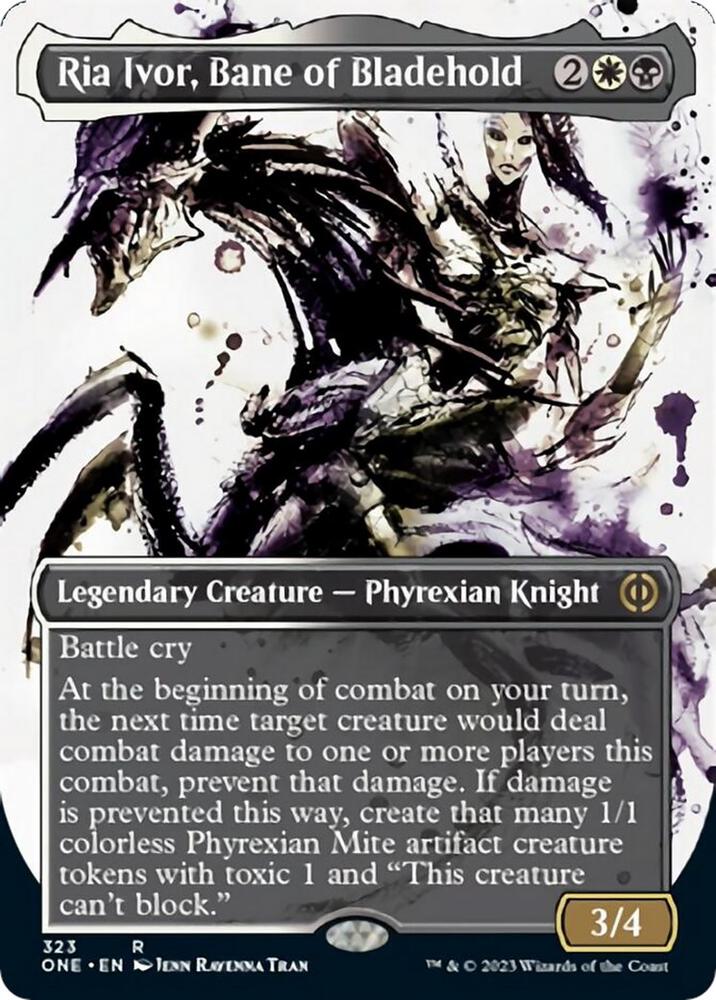 Ria Ivor, Bane of Bladehold (Showcase) - Phyrexia: All Will Be One (ONE) NM *FOIL*