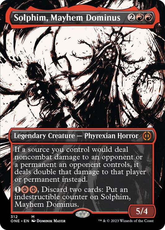 Solphim, Mayhem Dominus (Showcase) - Phyrexia: All Will Be One (ONE) NM *FOIL*