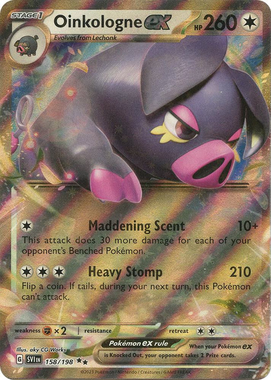 Oinkologne ex - 158/198 - SV01: Scarlet & Violet Base Set (SVI) NM *FOIL*
