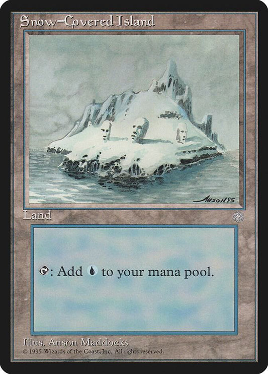 Snow-Covered Island - Ice Age (ICE) NM