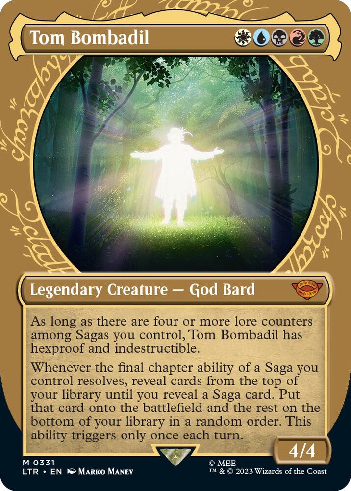 Tom Bombadil (Showcase) - Universes Beyond: The Lord of the Rings: Tales of Middle-earth (LTR) NM