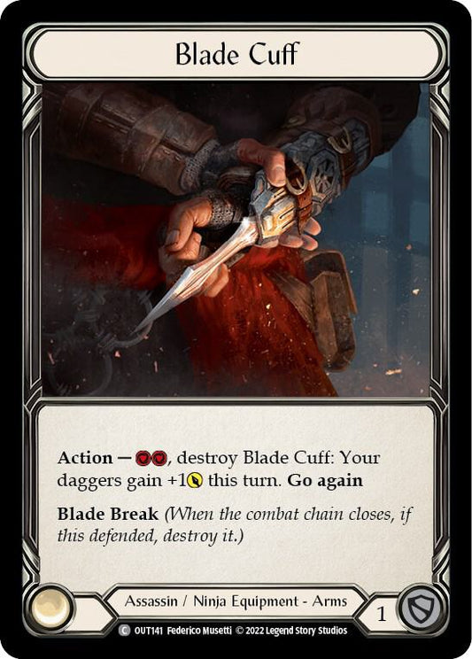 Blade Cuff - Outsiders (OUT) NM *Cold Foil*
