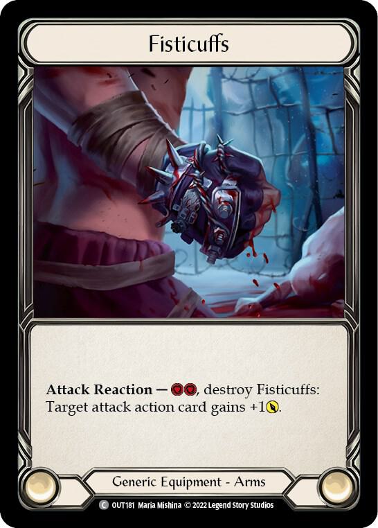 Fisticuffs - Outsiders (OUT) NM *Cold Foil*