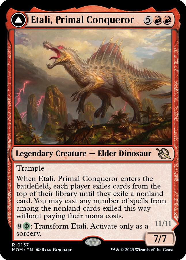 Etali, Primal Conqueror - March of the Machine (MOM) NM