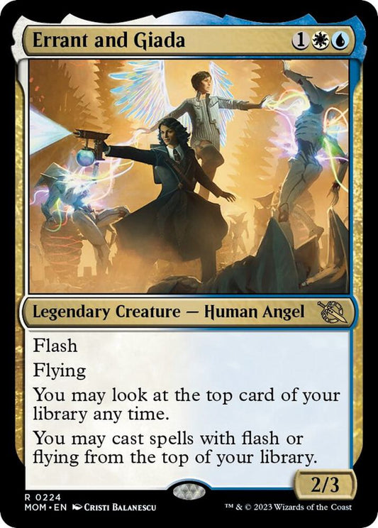 Errant and Giada - March of the Machine (MOM) NM *FOIL*