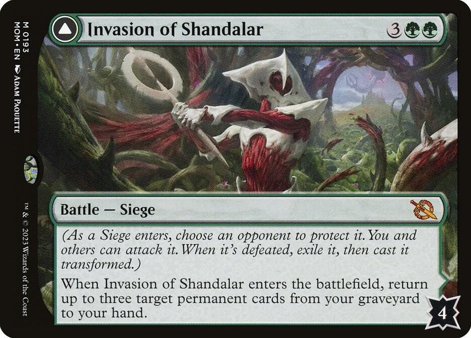 Invasion of Shandalar - March of the Machine (MOM) NM