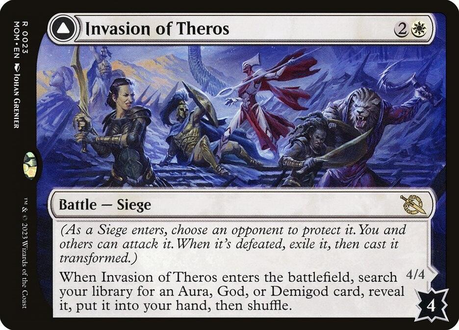 Invasion of Theros - March of the Machine (MOM) NM *FOIL*