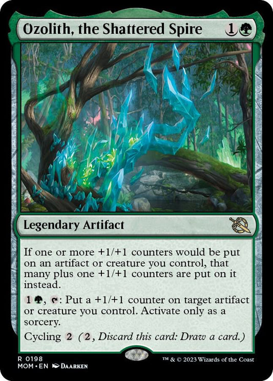 Ozolith, the Shattered Spire - March of the Machine (MOM) NM