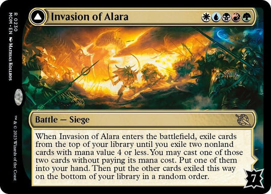 Invasion of Alara - March of the Machine (MOM) NM *FOIL*