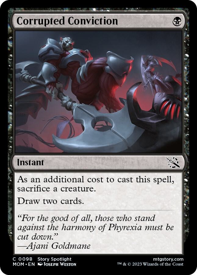 Corrupted Conviction - March of the Machine (MOM) NM