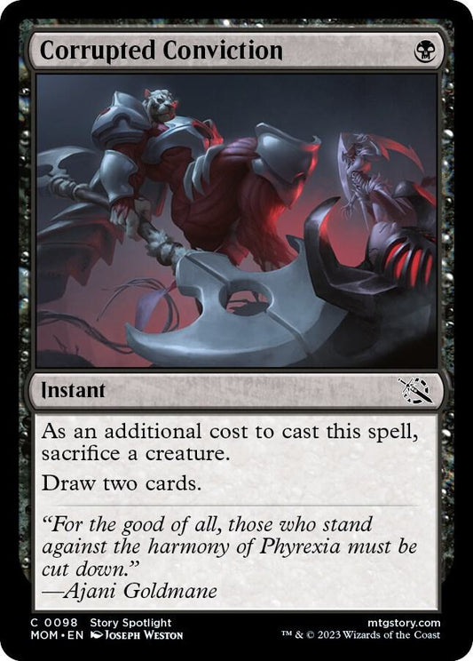 Corrupted Conviction - March of the Machine (MOM) NM