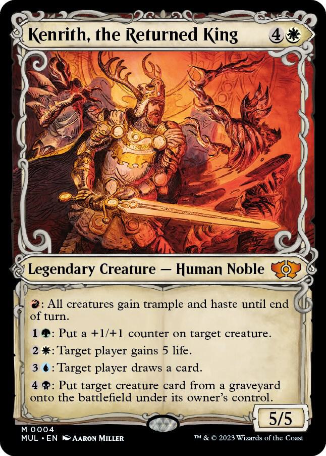 Kenrith, the Returned King - March of the Machine: Multiverse Legends (MUL) NM