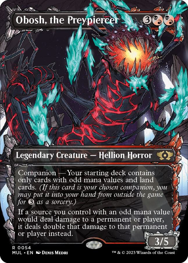 Obosh, the Preypiercer - March of the Machine: Multiverse Legends (MUL) NM *FOIL*