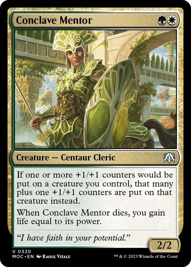 Conclave Mentor - Commander: March of the Machine (MOC) NM