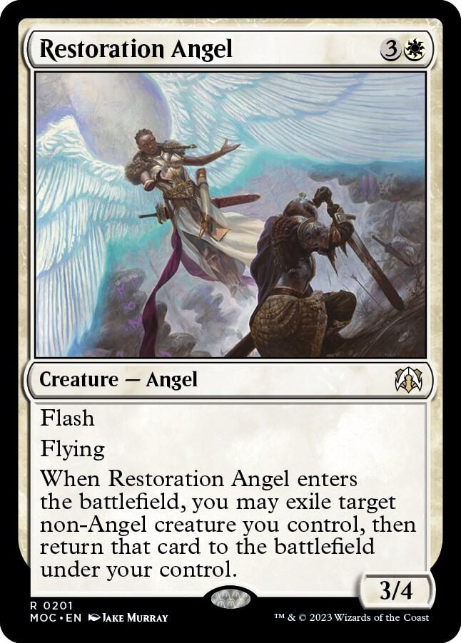 Restoration Angel - Commander: March of the Machine (MOC) NM