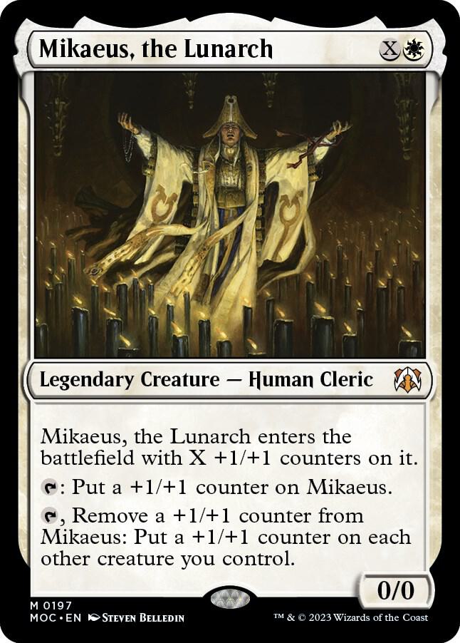 Mikaeus, the Lunarch - Commander: March of the Machine (MOC) NM