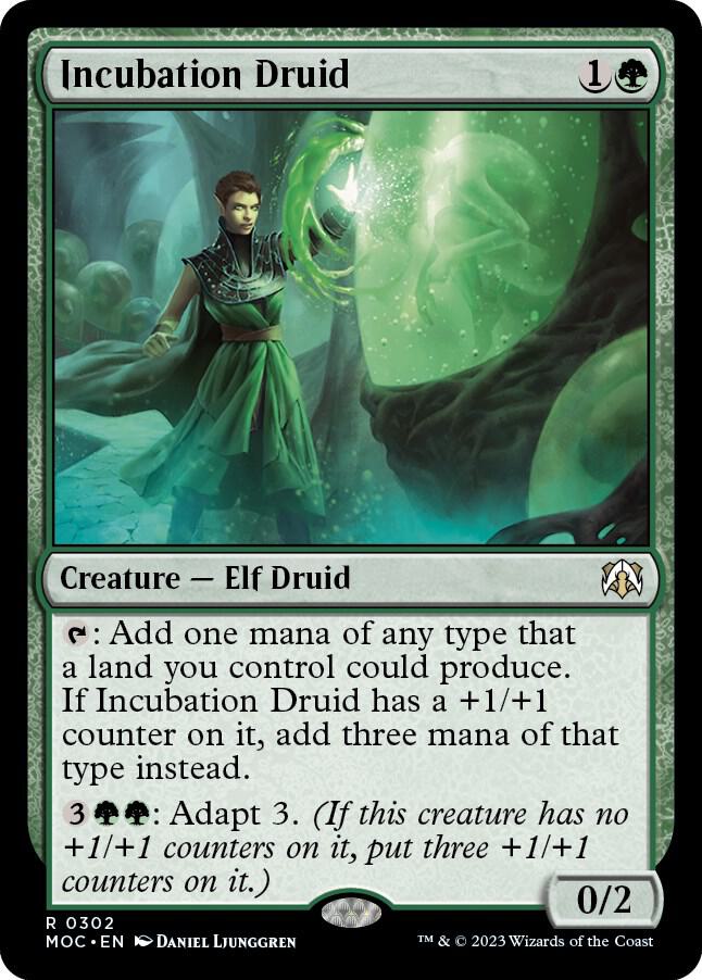 Incubation Druid - Commander: March of the Machine (MOC) NM
